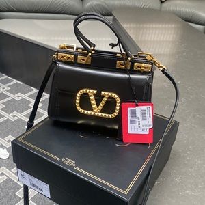 Valentino Alcove Leather Double Handle Bag. Brand New DustBag,tag,box included